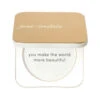 Jane Iredale Gold Refillable Compact (Empty) -Eskin store Gold Refillable Compact Empty 23757 7377 detail
