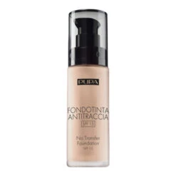 Pupa No Transfer Foundation - Nude 01 -Eskin store No Transfer Foundation Natural Skin 30 67273 150 detail