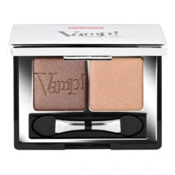 Pupa Vamp! Compact Duo Eyeshadow - 02 Pink Earth -Eskin store Vamp Compact Duo Eyeshadow 004 Bronze Amber 36114 9026 detail